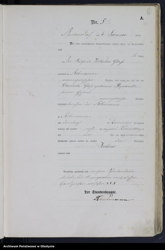 image.from.unit.number "Geburts-Haupt-Register Nr 1 - 262"