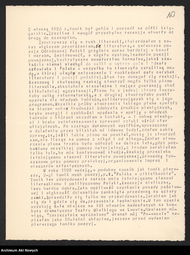 image.from.unit.number "Teal Herbert G. - Tęgi Franciszek; Rękopis Kazimierza Tetmajera "słowa do kantaty" przechowywany oddzielnie"