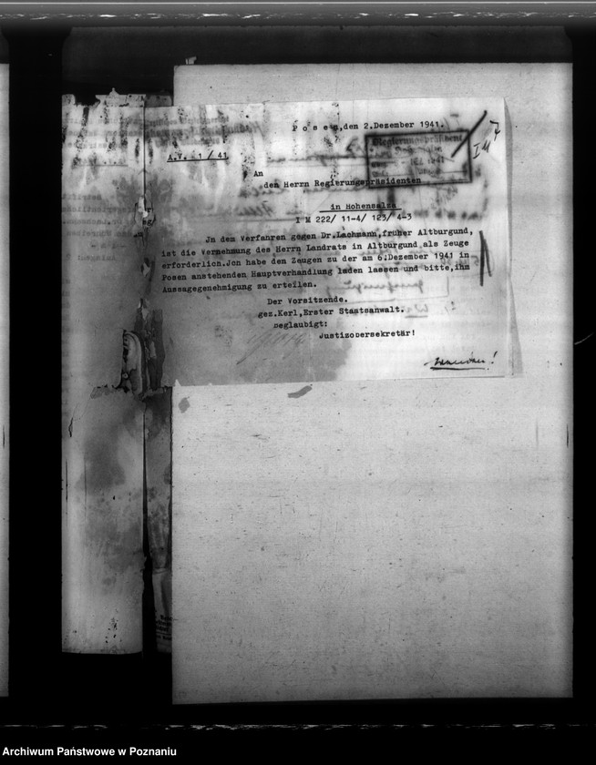 Obraz 13 z jednostki "Notdienstverpflichtung der Ärzte"