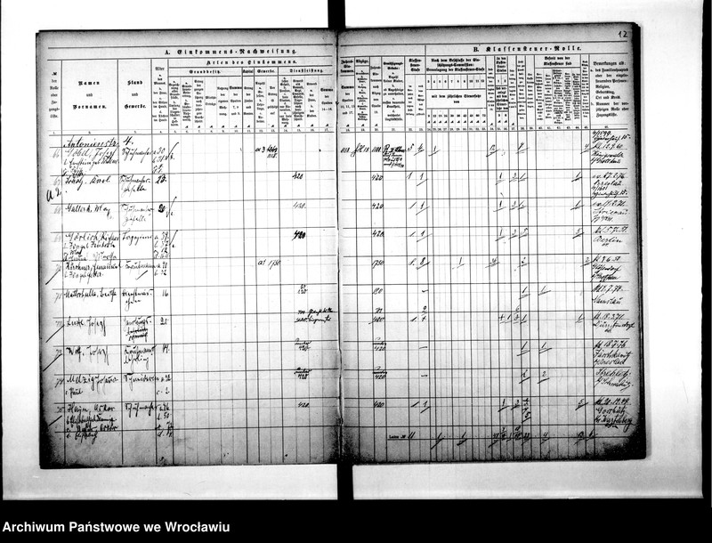 image.from.unit.number "Klassensteuerolle nebst Einkommens Nachweisung"