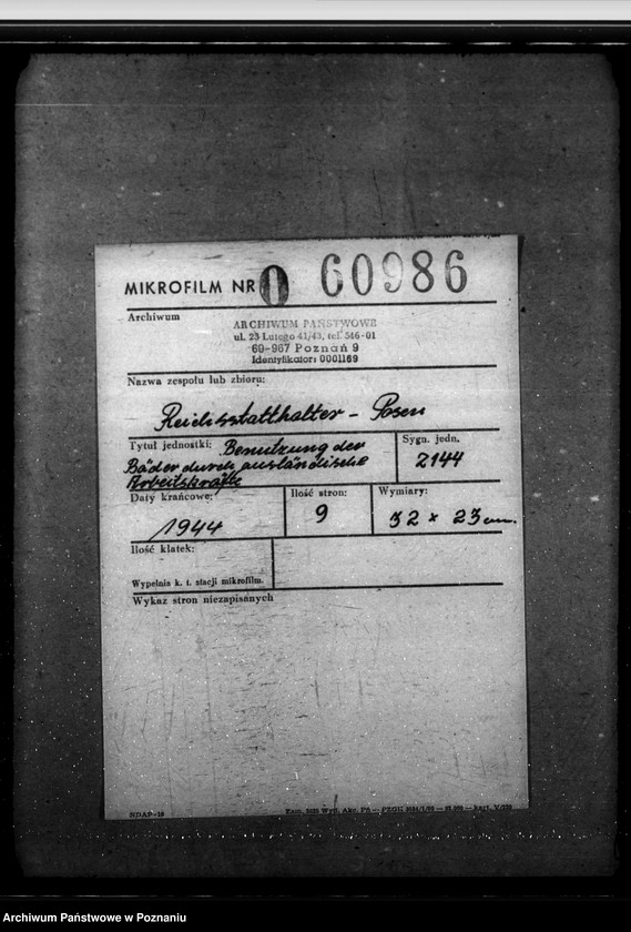 Obraz 2 z jednostki "Benutzung der Bäder durch ausländische Arbeitskräfte"