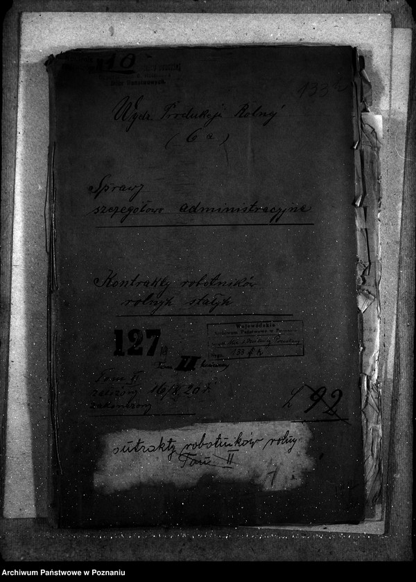 Obraz 4 z jednostki "Sprawy szczegółowo-administracyjne Kontrakty robotników rolnych stałych"