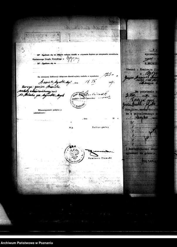 Obraz 9 z jednostki "Stawiska B 5 i 6 powiatu mogileńskiego /osada parcelacyjna/"