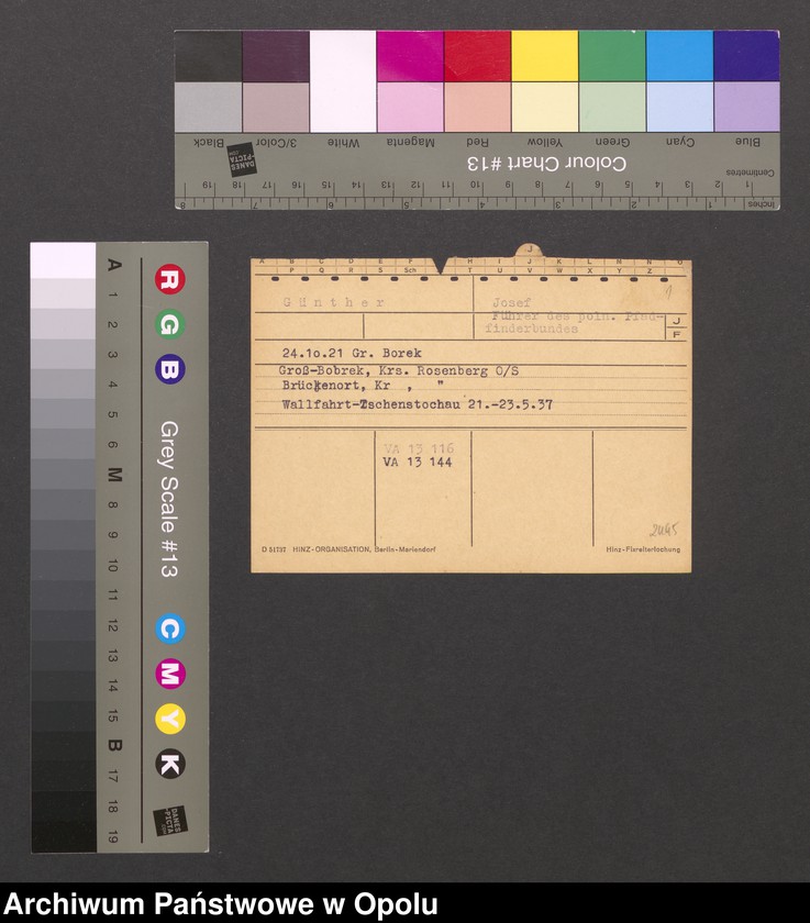 Obraz 3 z jednostki "[Günther Josef, 24.10.1921 r. Gross Borek]"