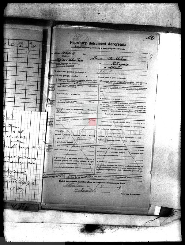 Obraz 7 z jednostki "Spłata czynszu dzierżawnego majątku Pałczyn"