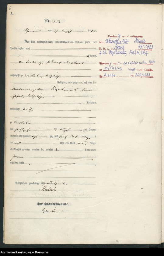 image.from.unit.number "Księga urodzeń t. II"