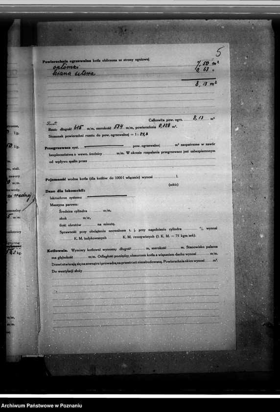 Obraz 9 z jednostki "Mleczarnia w Wielichowie - Spółdz. z ograniczoną odpowiedzialnością nr woj. kotła 5898"