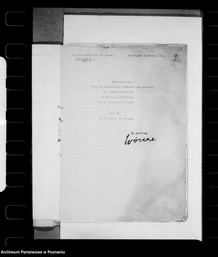 Obraz 6 z jednostki "Fundusze- Landrätliche Verwaltung"