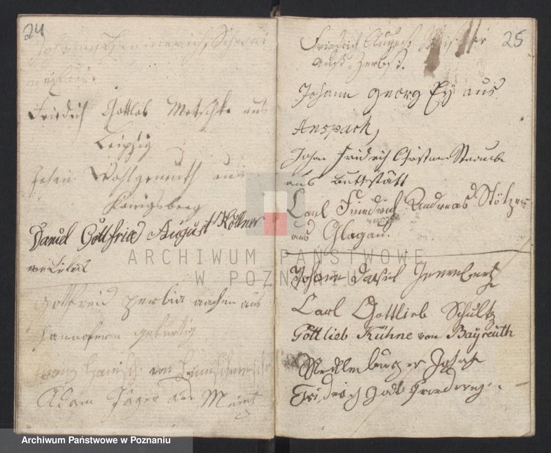 image.from.unit.number "Gessellenbuch. [Księga zapisów czeladników będących na wędrówce]"
