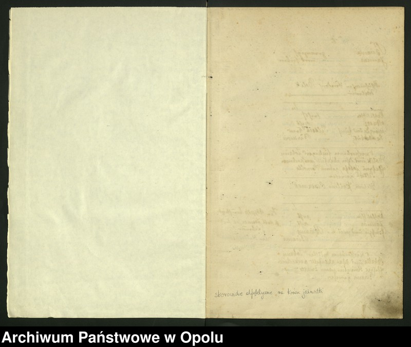 Obraz z jednostki "Urząd Stanu Cywilnego Bierawa Księga małżeństw rok 1907-09"