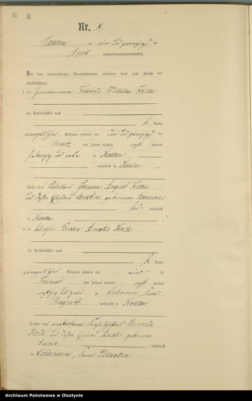 image.from.unit.number "Heiraths-Neben-Register Nr 1 - 27"