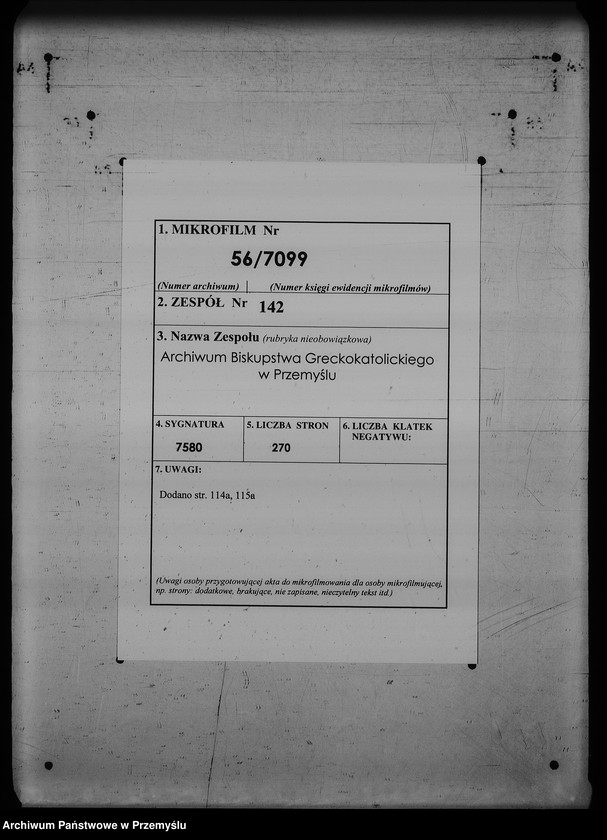 image.from.unit.number "[Kopie ksiąg metrykalnych parafii Święte z filią Zadąbrowie (dekanat Radymno)]"