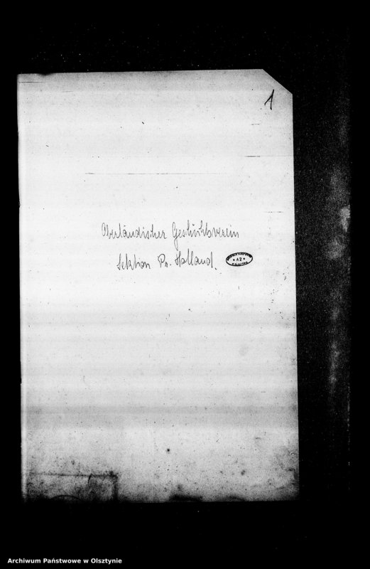 image.from.unit.number "Preussisch Holland, Oberländischer Geschichtsverein"