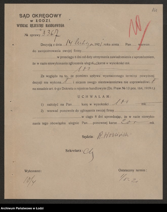 Obraz 16 z jednostki "Paweł Strohbach i S-ka - prowadzenie wykańczalni zarobkowej"