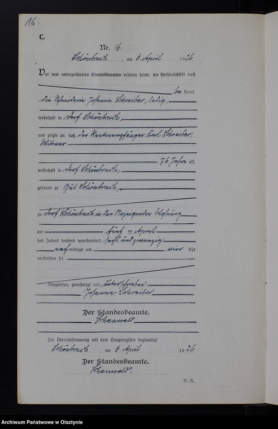 image.from.unit.number "Sterbe-Neben-Register Nr 1 - 43"