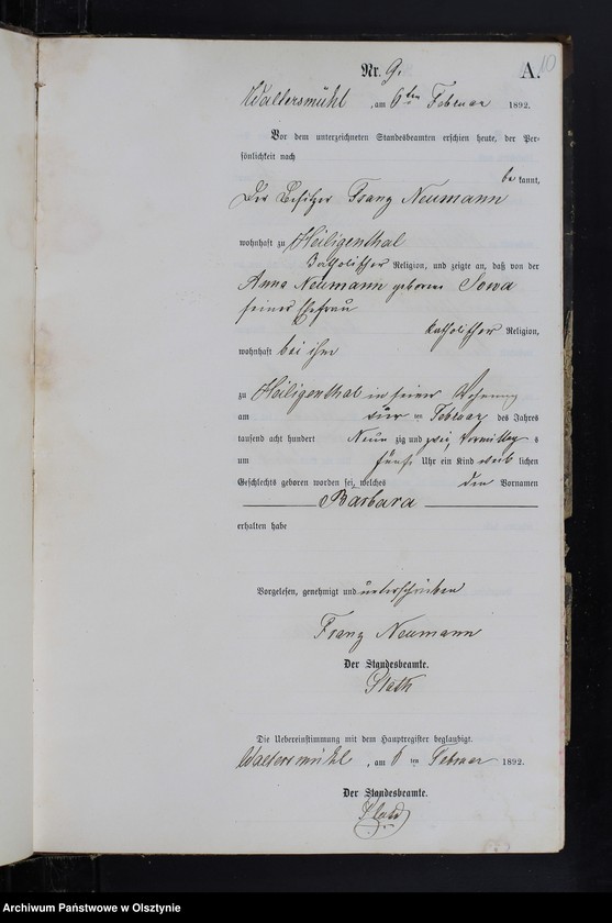 image.from.unit.number "Geburts-Neben-Register Nr 1 - 61"