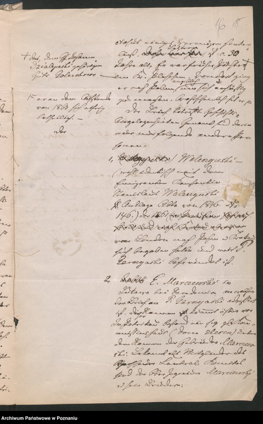 Obraz 20 z jednostki "A. betr. die Familie von Kierski"