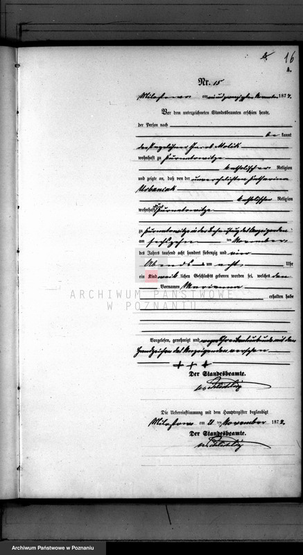 Obraz 16 z jednostki "Księga urodzeń"