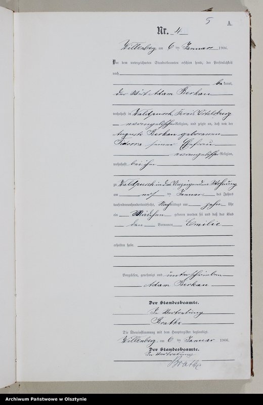image.from.unit.number "Geburts-Neben-Register Nr 1 - 236"