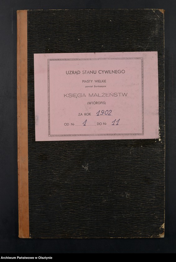 image.from.unit.number "Heiraths-Neben-Register Nr 1 - 11"