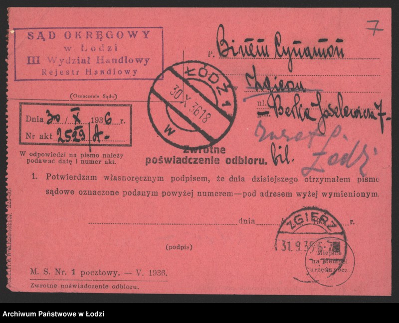 Obraz 9 z jednostki "Binem Cynamon – sprzedaż przędzy i gałganów – Zgierz"