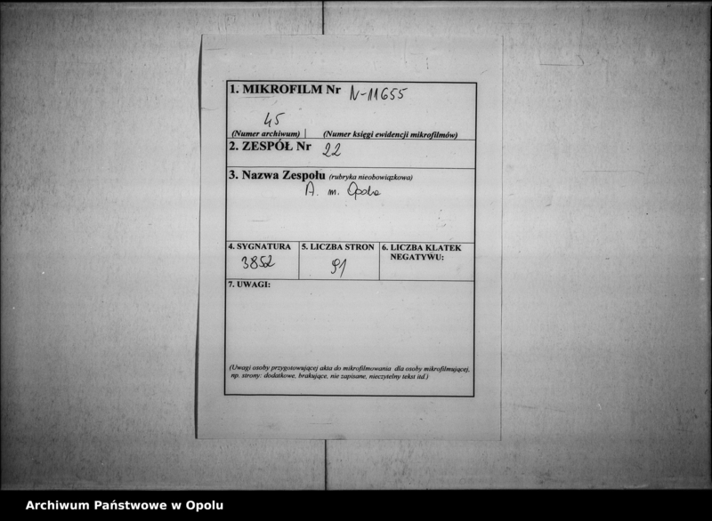 Obraz 2 z jednostki "Acta des Magistrats zu Oppeln von Verpachtung der Stadt Mauthe Vol. V de anno 1830 bis Ende Juny 1839"