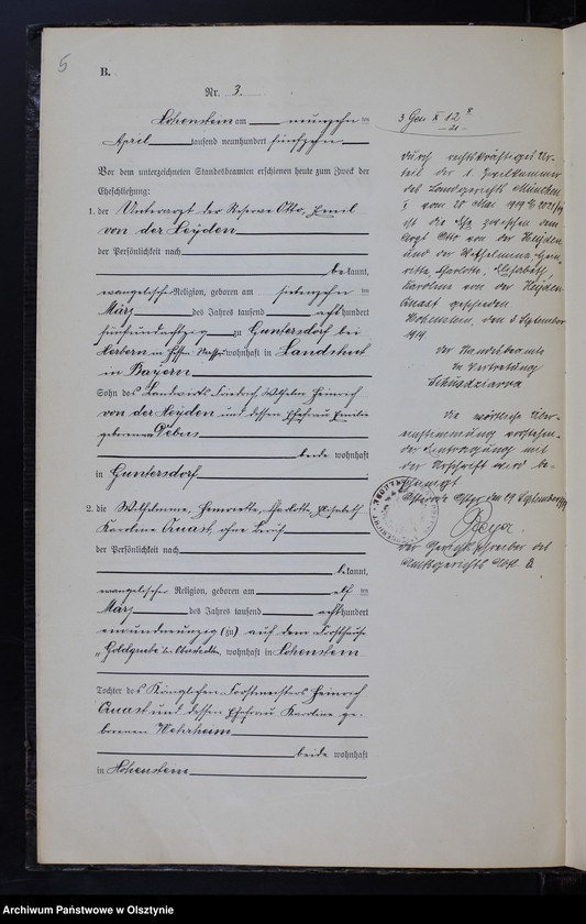 image.from.unit.number "Heirats-Neben-Register Nr 1 - 16"