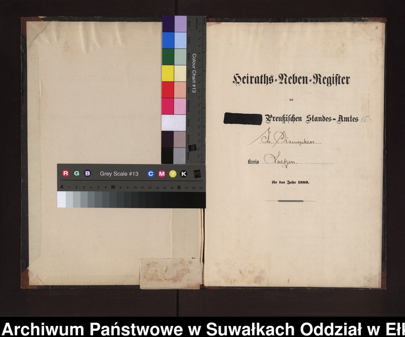 image.from.unit.number "Heiraths-Neben-Register des Preussischen Standes-Amtes Gr. Konopken Kreis Loetzen"
