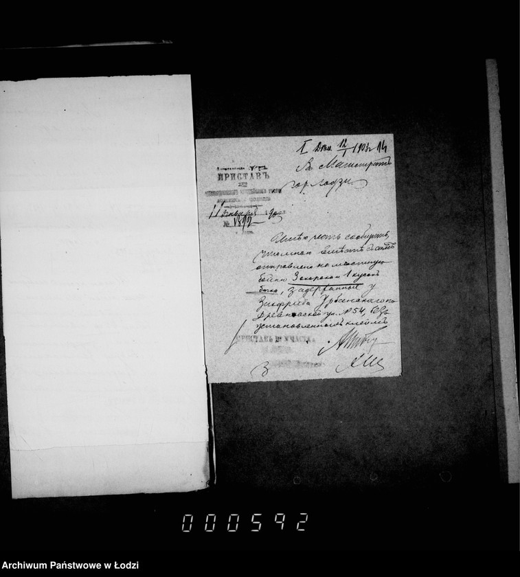 Obraz 14 z jednostki "O raspredelenji mjasa konfiskovannago na lodzinskoj gorodskoj skotobojne"