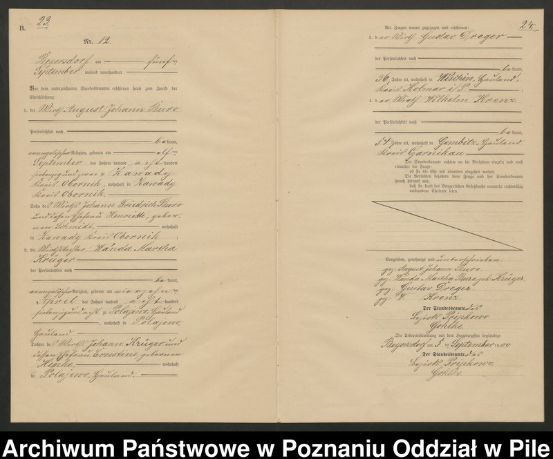Obraz 15 z jednostki "Księga małżeństw"