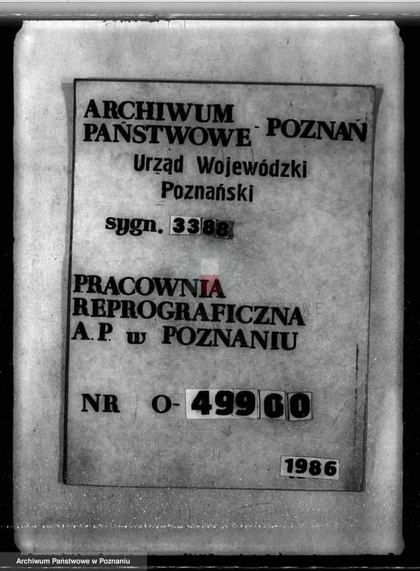 Obraz 20 z jednostki "Sprawa nieprawego wyrębu lasu w majątku Karczew w powiecie kolskim"