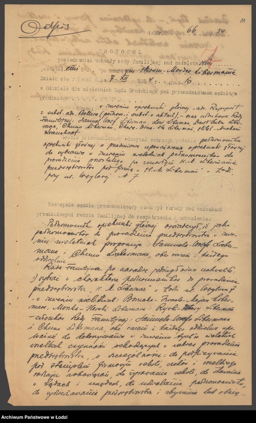 Obraz 13 z jednostki "Dom Handlowy- Hersz Mordka Lieberman"