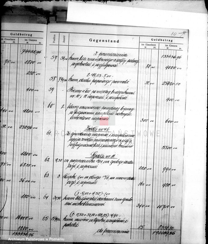 Obraz 14 z jednostki "Sprawy budowlane majątku Kunowo powiat inowrocławski"