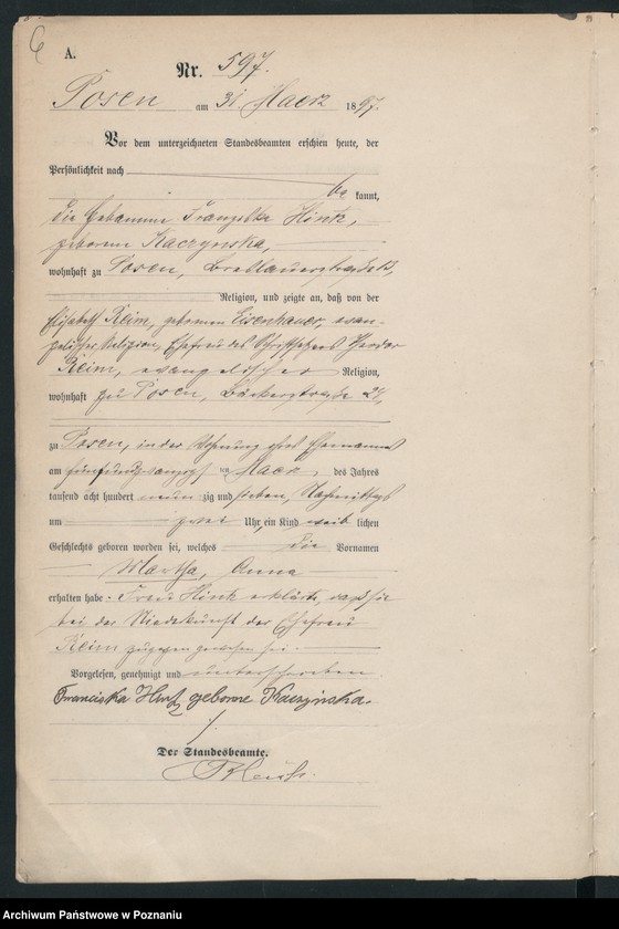 Obraz 9 z jednostki "Księga urodzeń t. II"