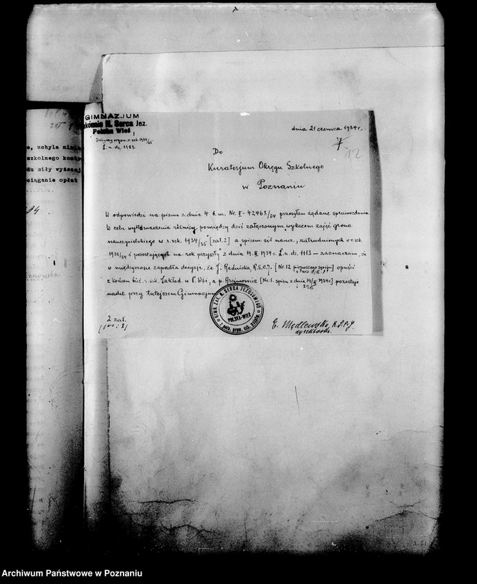 Obraz 14 z jednostki "Prywatne Gimnazjum Najświętszego Serca Jezusowego Polska Wieś"