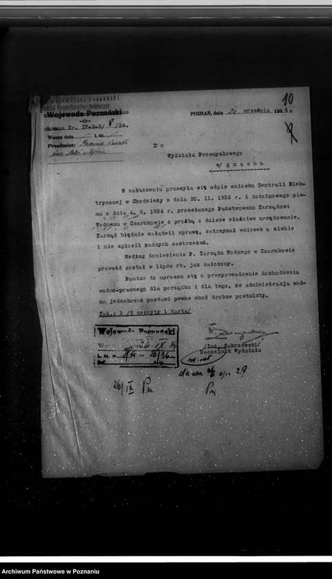 Obraz 14 z jednostki "/Sprawy elektryfikacyjne/"