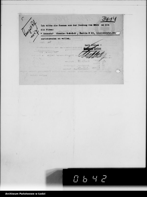 Obraz 9 z jednostki "Gottfried Weber, Chemnitz [zamówienia na sandały z drewna]"