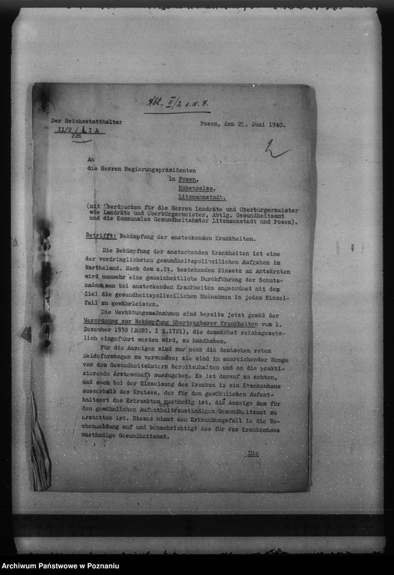 Obraz 7 z jednostki "Bekämpfung ansteckender Krankheiten"