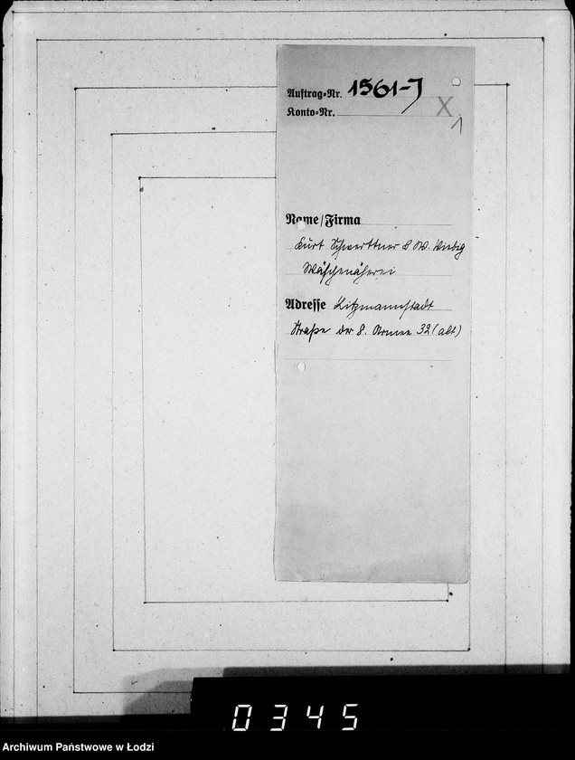 Obraz 5 z jednostki "J.1561-1580 [Wnioski Żydów z Getta o zwrot należności za towar wzięty na kredyt]"