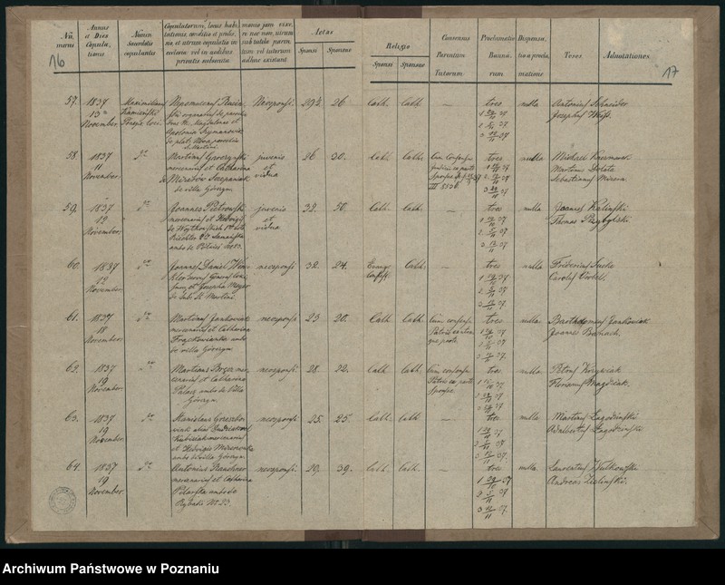 Obraz 11 z jednostki "Księga małżeństw"