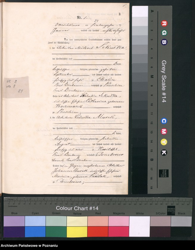 Obraz 4 z jednostki "Księga małżeństw"