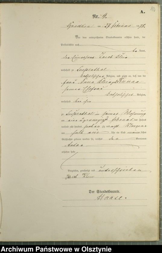 image.from.unit.number "Geburts-Haupt-Register nr 1 - 77"