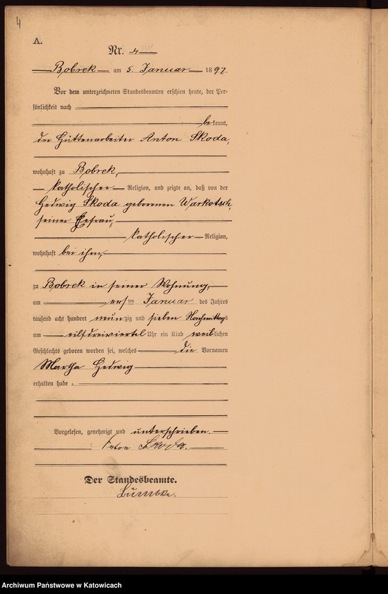 image.from.unit.number "[Księga urodzeń za 1897 r., nr 1-239]"