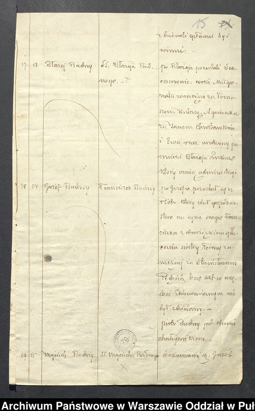 image.from.unit.number "O urządzaniu chłopów byłej państwowej wsi Wiśniewo wchodzącej w skład byłej ekonomii Leszczydół, gm. Poręba"