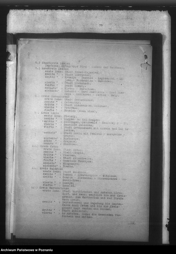 Obraz 12 z jednostki "Typhus - Impfberichte"