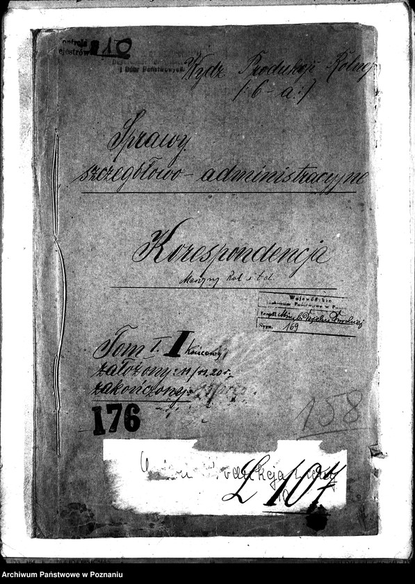 Obraz 4 z jednostki "Sprawy szczegółowo-administracyjne Maszyny rolnicze - korespondencja"