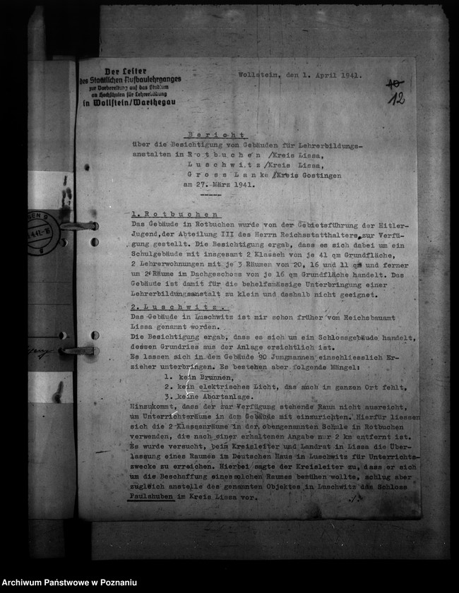 Obraz 16 z jednostki "Raumbedarf für Lehrerbildungsanstalten"