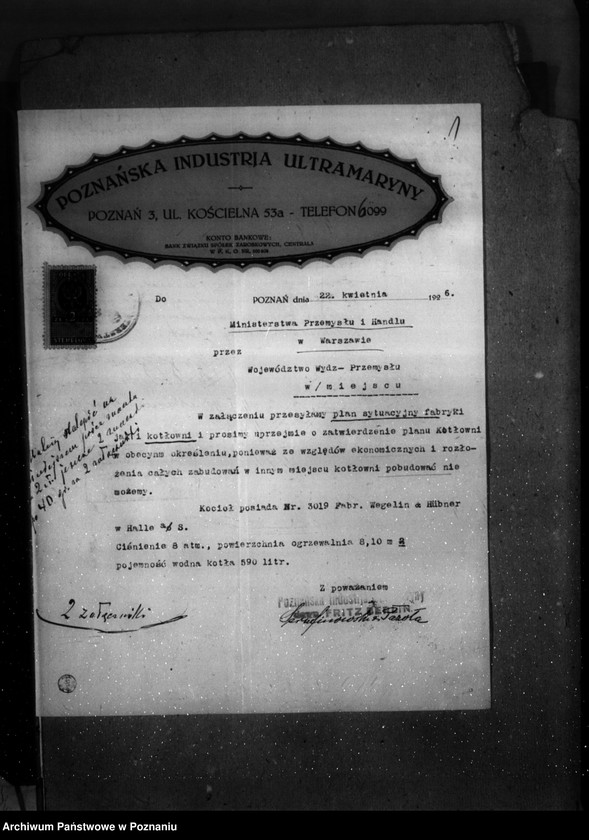 image.from.unit.number ""Poznańska Industria Ultramaryny" nr woj. 3075"