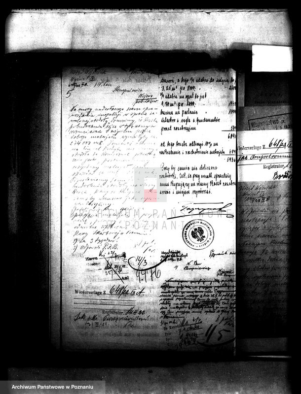 Obraz 9 z jednostki "Sprawy budowlane majętności Wijewo"