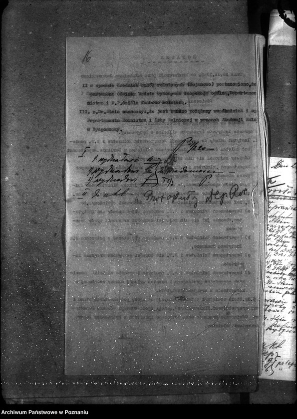 Obraz 20 z jednostki "Sprawy gospodarcze-ogólne protokoły Konferencji Departamentu"